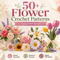 50+ Modèles de Fleurs au Crochet