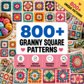 800+ Granny Square Patterns