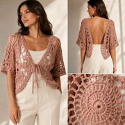 Butterfly Wing crochet cardigan