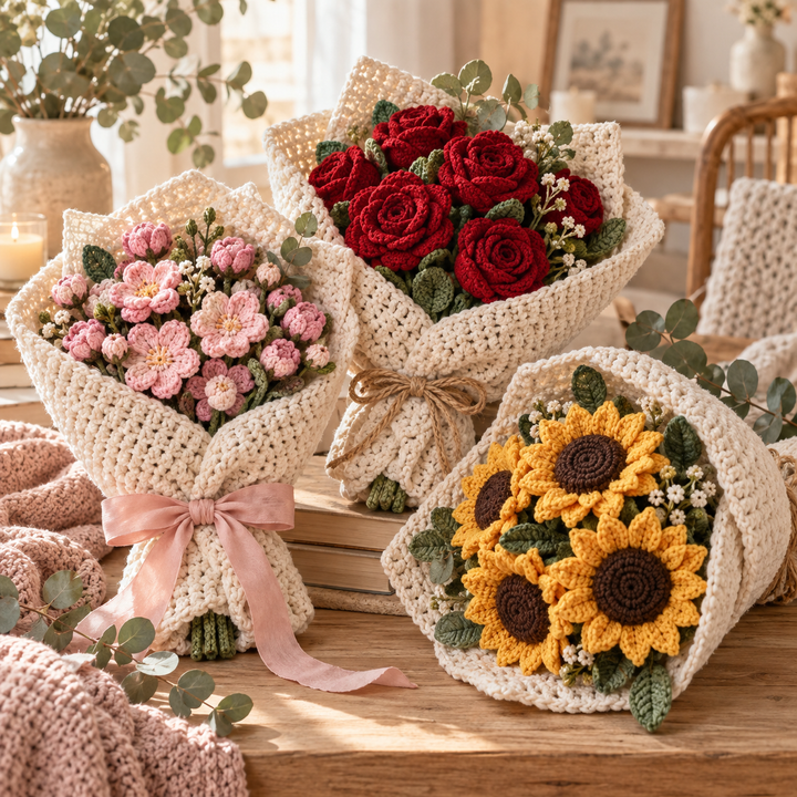 Bouquet crochet pattern inspiration