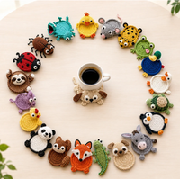 21 Pop-Up Animal Coaster Crochet Patterns – PDF Bundle